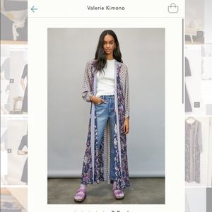Anthropologie Raga Valerie kimono. One size.  Worn once.